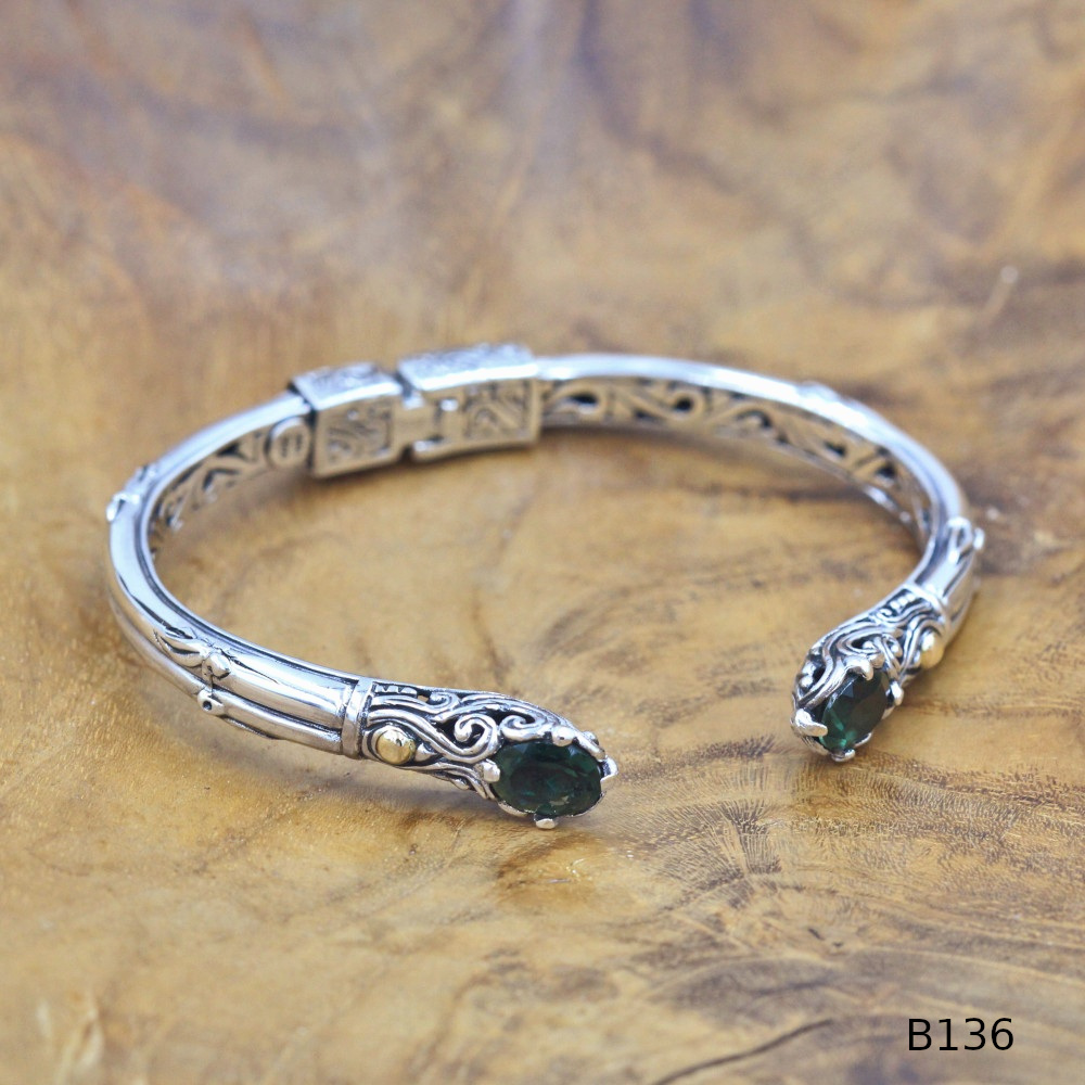 Gelang Cuff Perak Bali