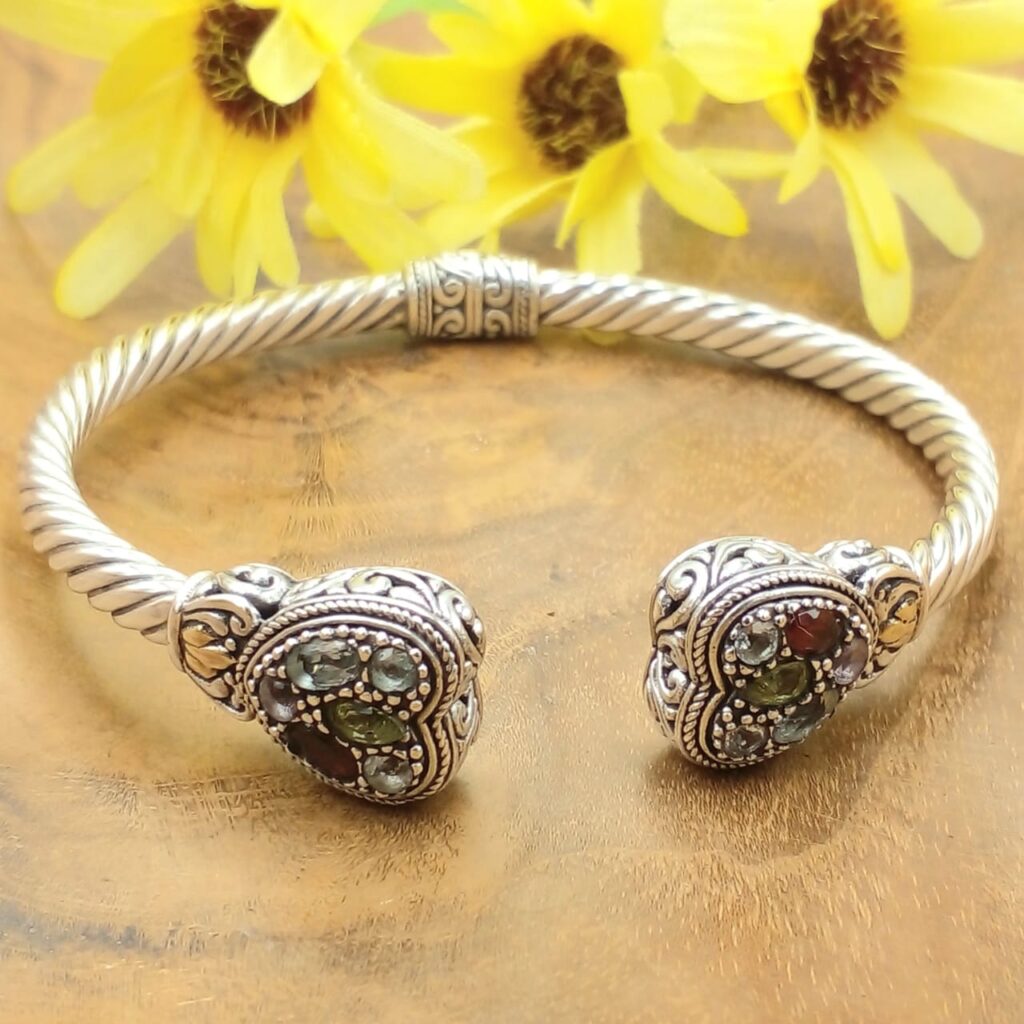 Gelang Perak Cable Permata