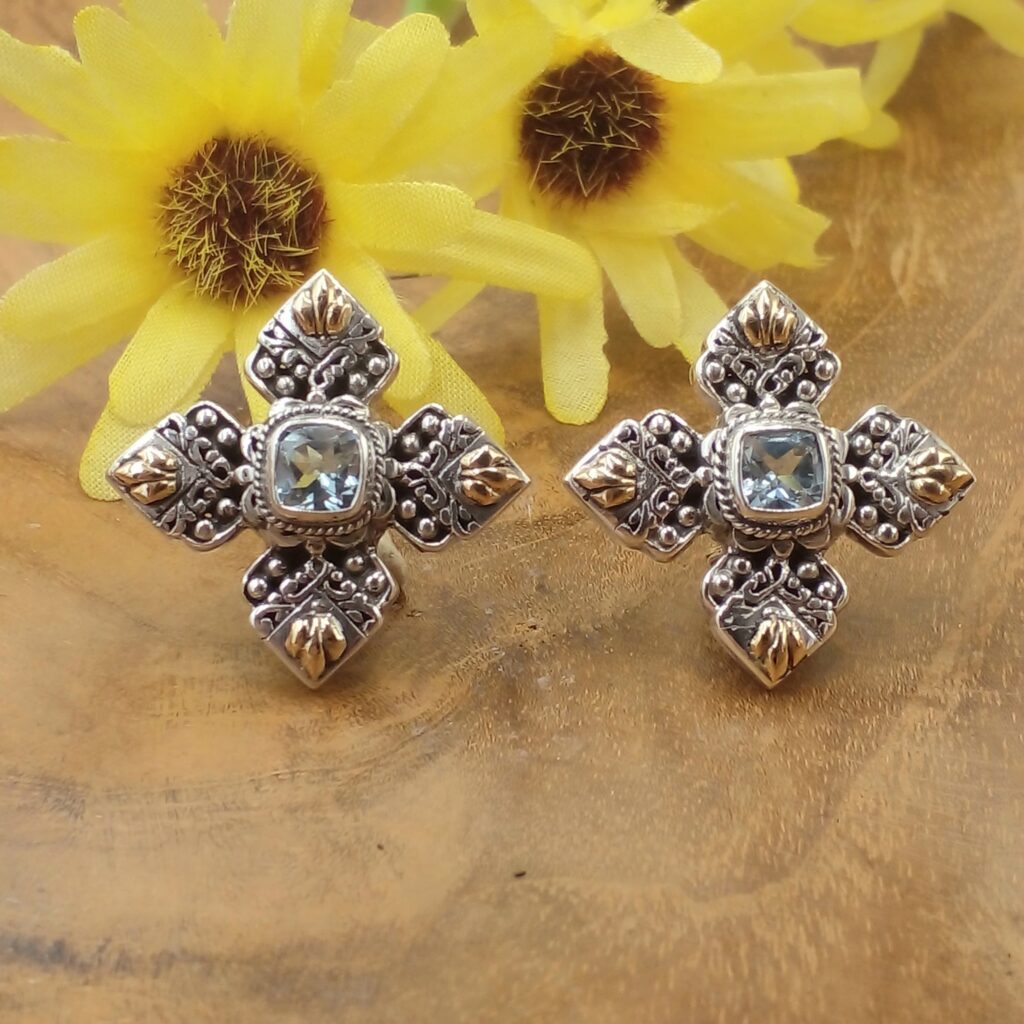 Anting Tusuk Klip Perak