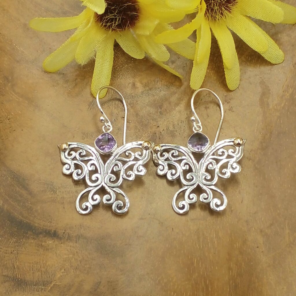 Anting Kupu-Kupu Bali