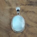 Liontin Perak Larimar Mix