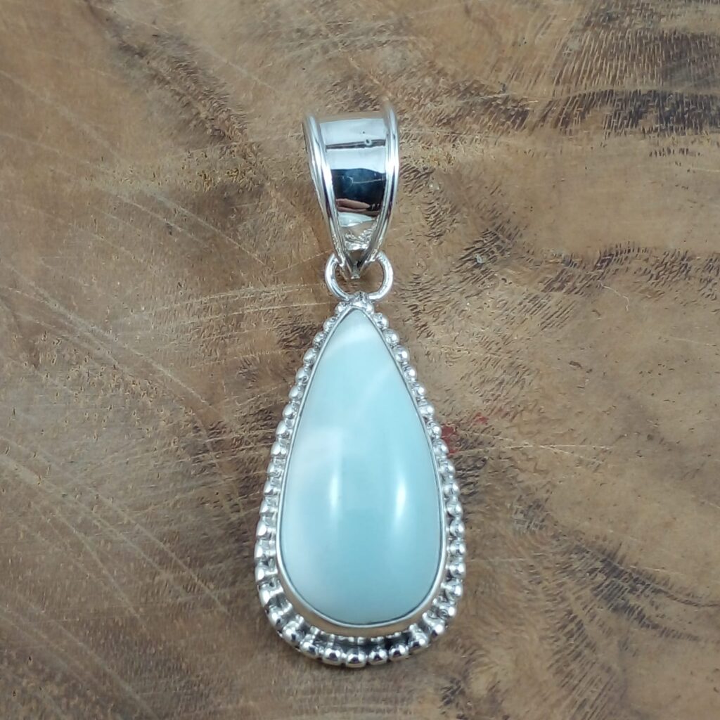 Liontin Perak Larimar Mix