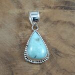 Liontin Perak Larimar Mix