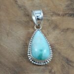 Liontin Perak Larimar Mix