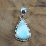 Liontin Perak Larimar Mix