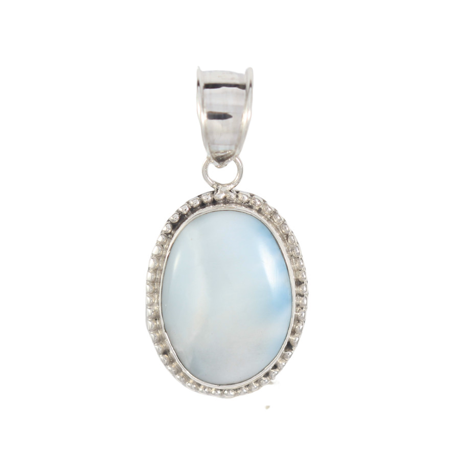 Liontin Perak Larimar Mix