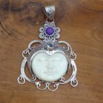 Liontin Perak Ukiran Bali