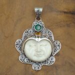 Liontin Perak Ukiran Bali