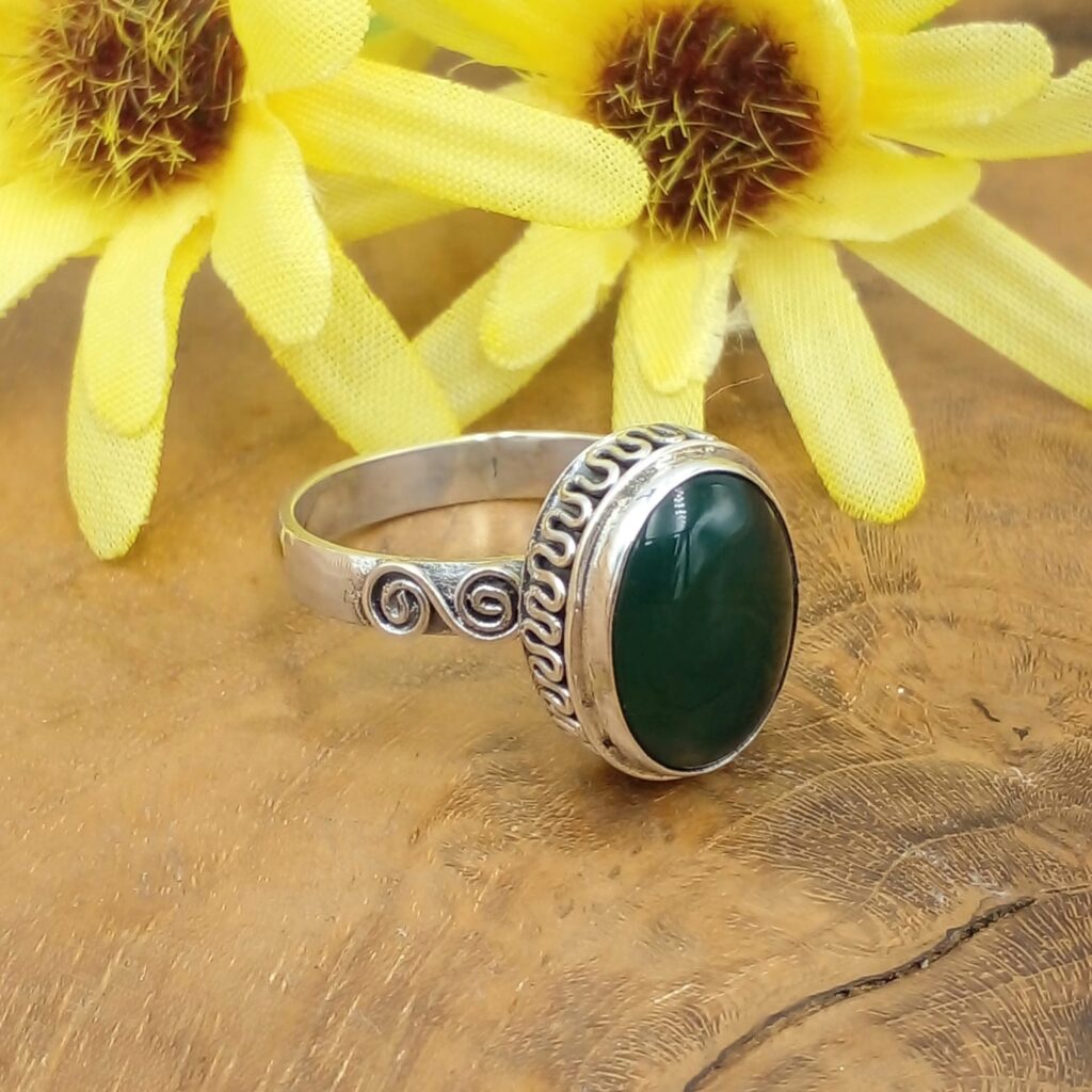 Cincin Perak Bali Permata