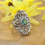 Cincin Perak Ukiran Bali