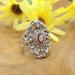 Cincin Perak Ukiran Bali