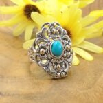 Cincin Perak Ukiran Bali